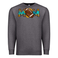 Charcoal Heather western mom american football Premium Sweatshirt - HRA Design Shop