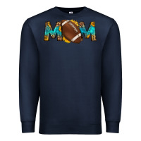 Navy western mom american football Premium Sweatshirt - HRA Design Shop