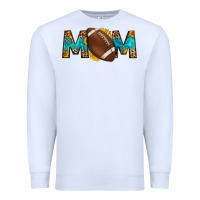 White western mom american football Premium Sweatshirt - HRA Design Shop