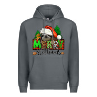 Rock merry slothmas Premium Hoodie - Jasminsmagicworld