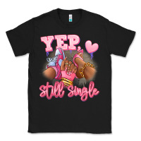 Black Yep still single heels and sneakers afro girl Classic Tee - RanaPortraitStore