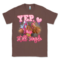 Chestnut Yep still single heels and sneakers afro girl Classic Tee - RanaPortraitStore