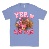 Colony Blue Yep still single heels and sneakers afro girl Classic Tee - RanaPortraitStore