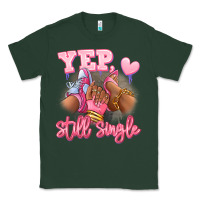 Sports Green Yep still single heels and sneakers afro girl Classic Tee - RanaPortraitStore