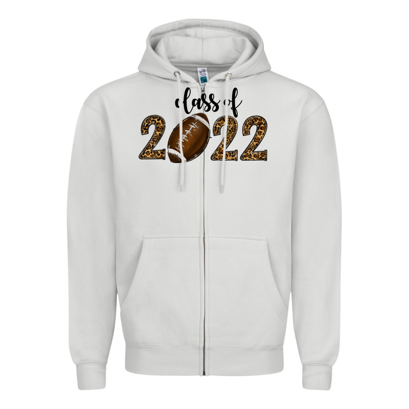 Class Of 2022 American Football Zipper Hoodie by RanaPortraitStore | Teevron