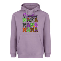 Lavender Spooky Mama Heavyweight Hoodie - texasbilliewilder