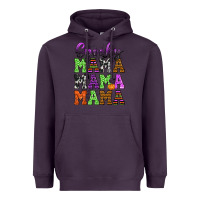 Plum Spooky Mama Heavyweight Hoodie - texasbilliewilder