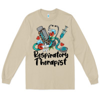 Mushroom respiratory therapist Long Sleeve Tee - BarkalooDesign