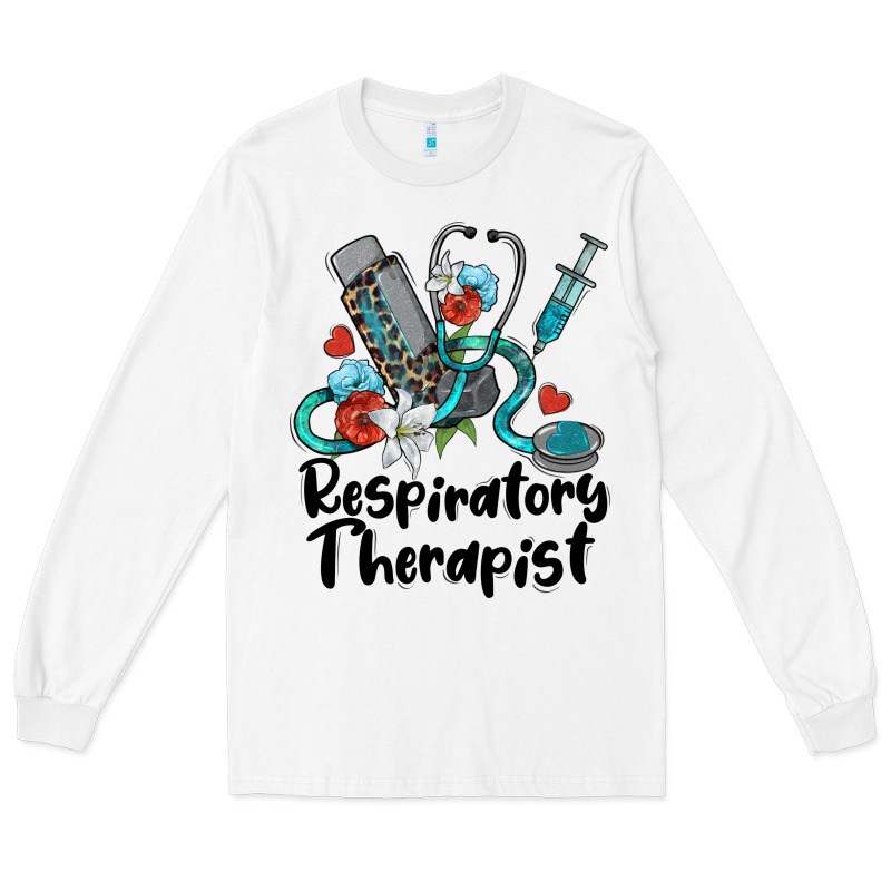 Respiratory Therapist Long Sleeve Tee by BarkalooDesign | Teevron