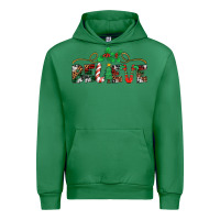 Emerald believe santa claus christmas Urban Hoodie - Jasminsmagicworld
