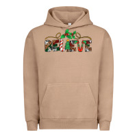 Pigment Burro believe santa claus christmas Urban Hoodie - Jasminsmagicworld