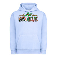 Pigment Grape Ice believe santa claus christmas Urban Hoodie - Jasminsmagicworld