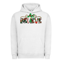 Pigment Lunar Rock believe santa claus christmas Urban Hoodie - Jasminsmagicworld