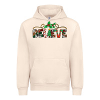 Sandshell believe santa claus christmas Urban Hoodie - Jasminsmagicworld