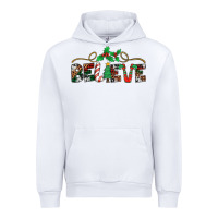 White believe santa claus christmas Urban Hoodie - Jasminsmagicworld