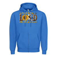True Royal Trust in the lord with all your heart Zipper Hoodie - texasbilliewilder