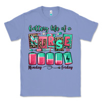 Colony Blue battery life of a nurse Classic Tee - RanaPortraitStore