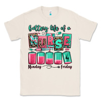 Natural battery life of a nurse Classic Tee - RanaPortraitStore