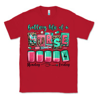 Red battery life of a nurse Classic Tee - RanaPortraitStore