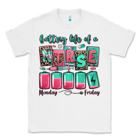White battery life of a nurse Classic Tee - RanaPortraitStore
