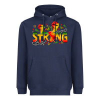 Strong Juneteenth Heavyweight Hoodie | Teevron