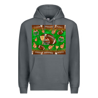 Rock football leopard Premium Hoodie - NancyCooperArtShop