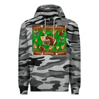 Slate Camo football leopard Premium Hoodie - NancyCooperArtShop