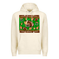 Tofu football leopard Premium Hoodie - NancyCooperArtShop