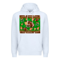 White football leopard Premium Hoodie - NancyCooperArtShop