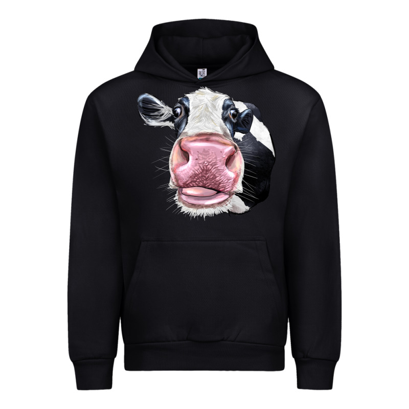 Cute Holstein Face Urban Hoodie by LillyAllenDesigns | Teevron