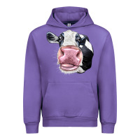 Tulip Cute Holstein Face Urban Hoodie - LillyAllenDesigns