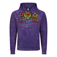 Cloud Purple peace love fiesta ado Vintage Hoodie - AdoDesignShop