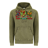 Vintage Olive peace love fiesta ado Vintage Hoodie - AdoDesignShop
