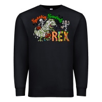 Black spooky sourus Premium Sweatshirt - CowhideDigitalArt