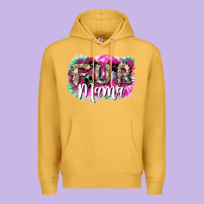 Fur Mama Premium Hoodie Designed By Nancycooperartshop