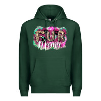 Sports Green fur mama Premium Hoodie - NancyCooperArtShop