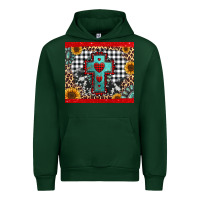Foreset Green Christmas cross Urban Hoodie - Jasminsmagicworld