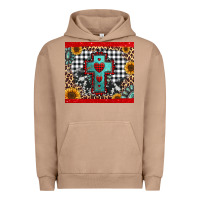 Pigment Burro Christmas cross Urban Hoodie - Jasminsmagicworld