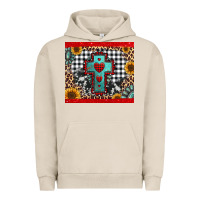 Pigment French Oak Christmas cross Urban Hoodie - Jasminsmagicworld