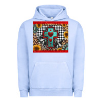 Pigment Grape Ice Christmas cross Urban Hoodie - Jasminsmagicworld