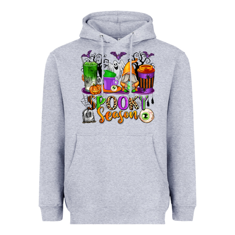 Spooky Season Coffee Cups Heavyweight Hoodie by texasbilliewilder | Teevron