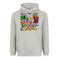 Moon Dust Spooky Season Coffee Cups Heavyweight Hoodie - texasbilliewilder