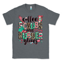 Charcoal Heather coffee scrubs and rubber gloves Classic Tee - RanaPortraitStore