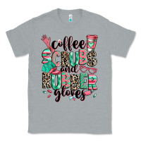Heather Grey coffee scrubs and rubber gloves Classic Tee - RanaPortraitStore