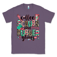 Lavender coffee scrubs and rubber gloves Classic Tee - RanaPortraitStore