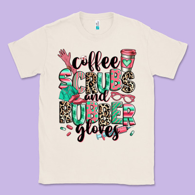 Coffee Scrubs And Rubber Gloves Classic Tee Designed By Ranaportraitstore