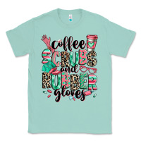 Seafoam coffee scrubs and rubber gloves Classic Tee - RanaPortraitStore