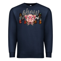 Navy show mom Premium Sweatshirt - SublimationCraftShop