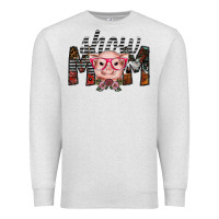 Oatmeal Heather show mom Premium Sweatshirt - SublimationCraftShop