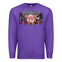 Purple show mom Premium Sweatshirt - SublimationCraftShop